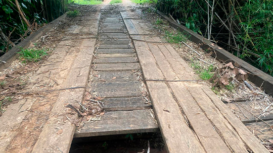 2º secretário Roseno Martins sugere construção de campo de futebol e reforma de ponte rural