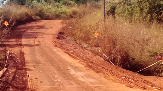 Ailton Amorim solicita melhorias em ponte da CR-011 que liga a MS-135 à Comunidade do Cafezinho