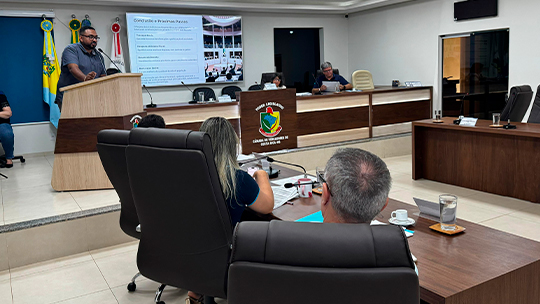 Câmara realiza Audiência Pública para apresentação do Plano Plurianual 2026–2029