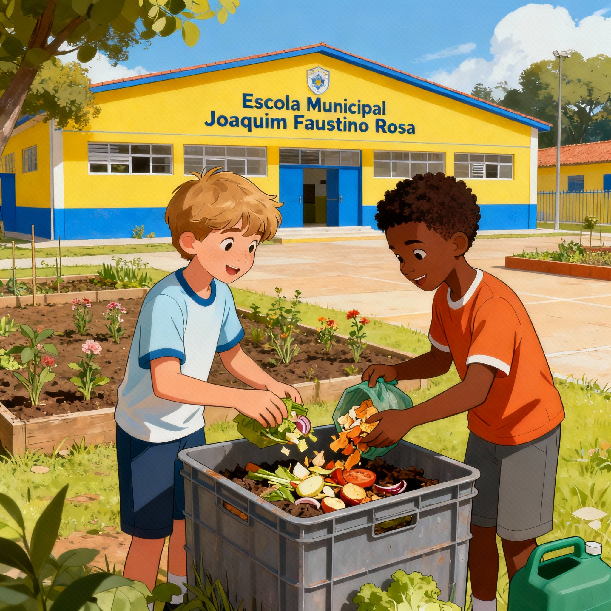 Câmara aprova projeto que transforma sobras da merenda em adubo para hortas escolares