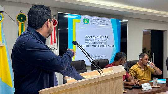Audiência Pública apresenta Relatório Detalhado das Contas da Saúde do 3º quadrimestre de 2025