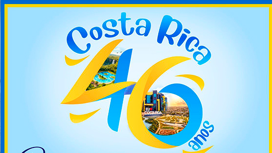 Costa Rica comemora 46 anos com programação diversificada ao longo de maio