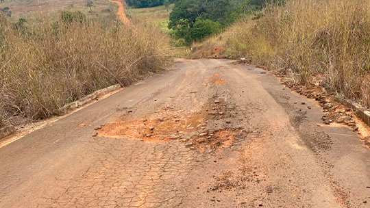 Ailton Amorim e Roseno Martins de Arruda apresentam indicação para recuperação e limpeza das serras da Comunidade Morro Alto