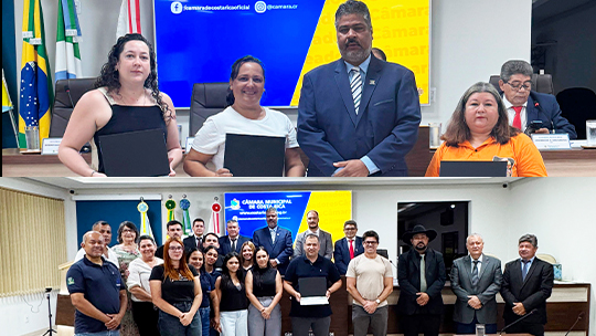 Câmara homenageia participantes e organizadores do 2º Festival Gastronômico de Costa Rica
